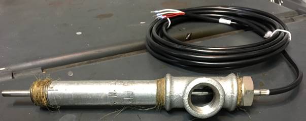 Temperaturfühler FA mit 30 Meter Kabel aus Aluminium für Pool Absorber